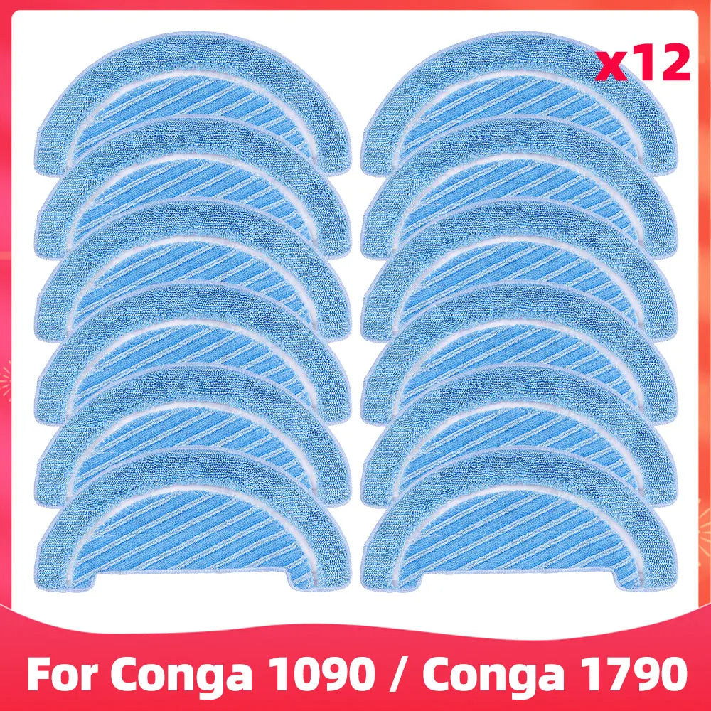 Cecotec Conga 1090 / 1790 Titanium Ultra Robot Vacuum Spare Parts – Brush, Filter & Mop