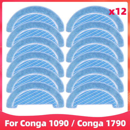 Cecotec Conga 1090 / 1790 Titanium Ultra Robot Vacuum Spare Parts – Brush, Filter & Mop