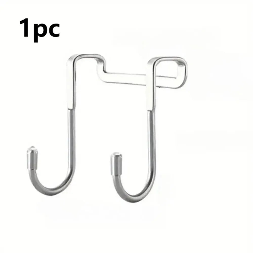 Seamless Adhesive Wall Hook | No-Drill Stainless Steel Hook for Kitchen, Bathroom & Wardrobe