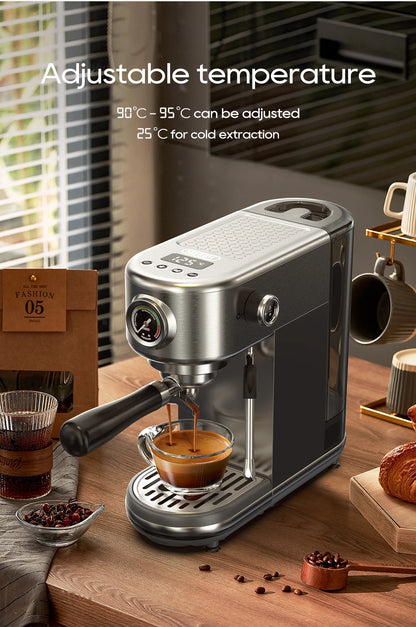 HiBREW H10B Pro Fully Automatic Coffee Machine | Bean-to-Cup | Touch Screen | EU 220V