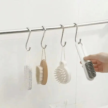 Seamless Adhesive Wall Hook | No-Drill Stainless Steel Hook for Kitchen, Bathroom & Wardrobe