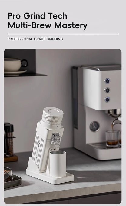 STARSEEKER E55Pro Electric Coffee Grinder | 55mm Conical Burr | Stepless Grind | Cold Brew | EU Plug