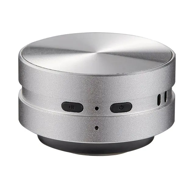 R.E.D. Shopping conduction speaker with sleek design, showcasing its compact shape and modern finish on a neutral background.