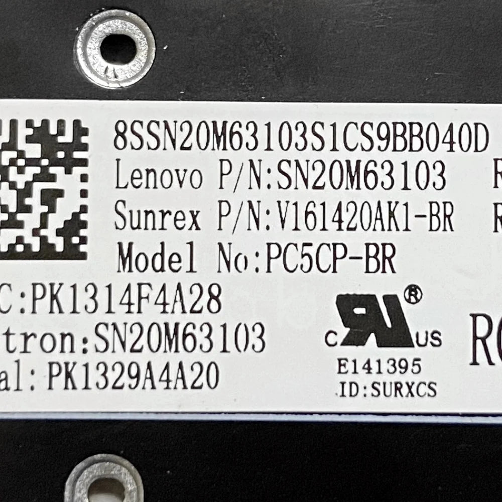 Brazilian Keyboard for Lenovo IdeaPad S145-15 / 330-15IKBR – SN20M63164 / SN20M63103 Replacement