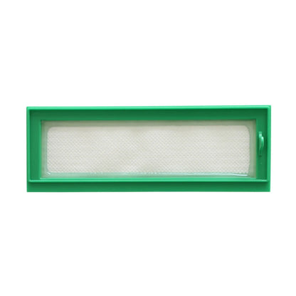 Replacement spare parts for Vorwerk Kobold VR200 and VR300 robot vacuum by R.E.D. Shopping, showing various vacuum accessories on a white background.