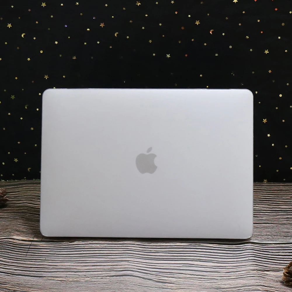 MacBook Pro 14" & 16" Crystal Hard Case – M5 M4 M3 M2 M1 Matte & Transparent Cover