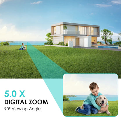8MP 4K PTZ WiFi IP Camera – Auto Tracking, Speed Dome, Outdoor Smart Surveillance (ICSEE)