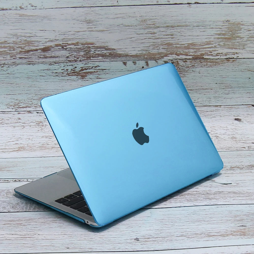 MacBook Pro 14" & 16" Crystal Hard Case – M5 M4 M3 M2 M1 Matte & Transparent Cover