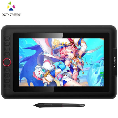 XPPen Artist 12 Pro 11.6-inch graphics drawing tablet with display, stylus with 8192 pressure sensitivity and tilt support.