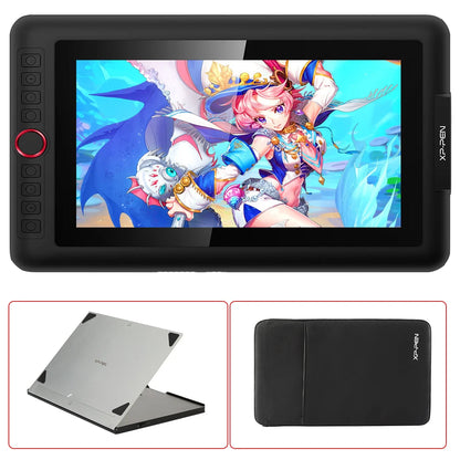 XPPen Artist 12 Pro 11.6-inch graphics drawing tablet with display, pressure sensitivity, and tilt support for digital art.