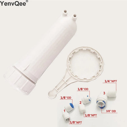 RO Membrane Housing for 3012-400/600 GPD Reverse Osmosis System | All Fittings Included
