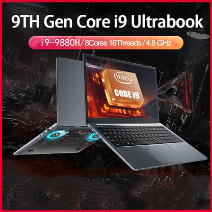 GPD 15.6" Ultrabook – Intel Core i7/i9, up to 32GB DDR4, 2TB SSD, Fingerprint, Windows 11