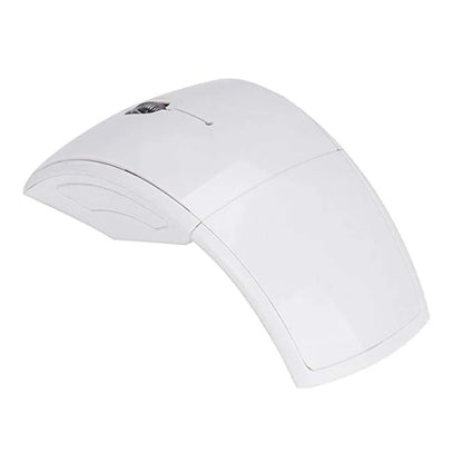 Wireless folding mouse by R.E.D. Shopping, portable and foldable design for PC, laptop, and office use, shown in a closed position.