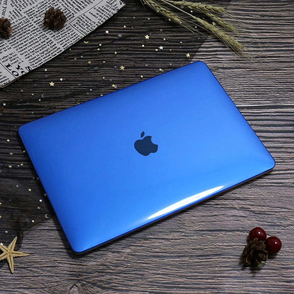 MacBook Pro 14" & 16" Crystal Hard Case – M5 M4 M3 M2 M1 Matte & Transparent Cover
