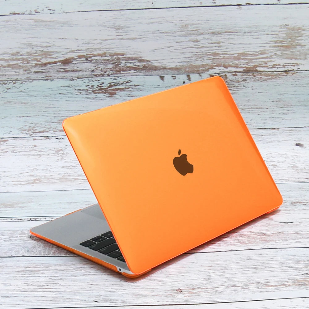 MacBook Pro 14" & 16" Crystal Hard Case – M5 M4 M3 M2 M1 Matte & Transparent Cover