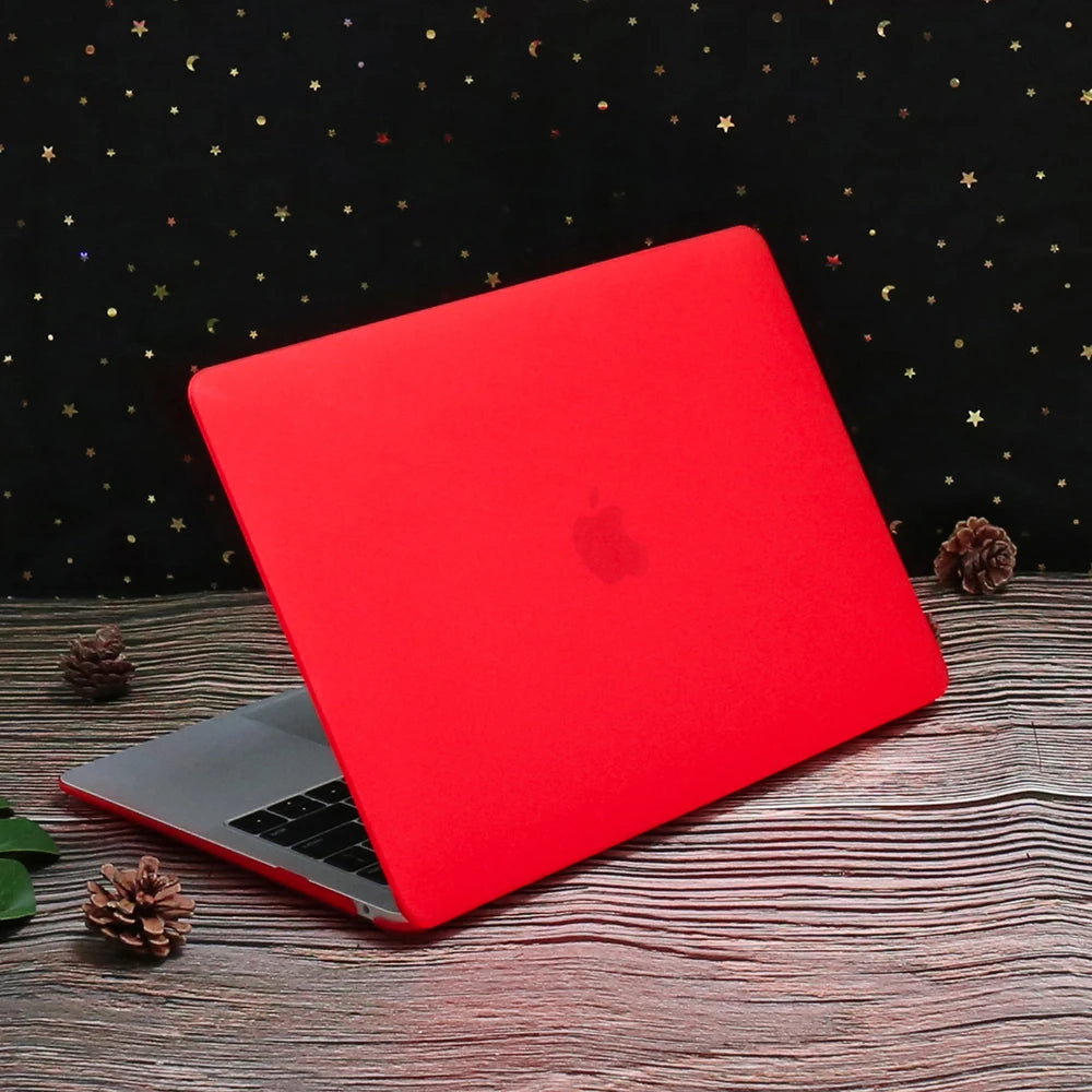 MacBook Pro 14" & 16" Crystal Hard Case – M5 M4 M3 M2 M1 Matte & Transparent Cover