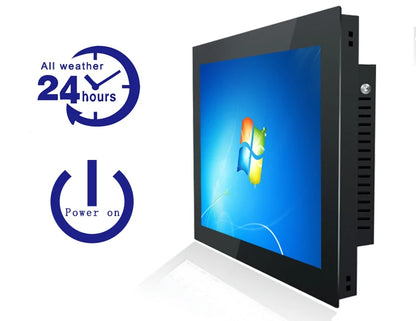 Balahome Industrial All-in-One PC – 10.4"/12.1"/15" Resistive Touch, Intel i5-3337U, 4/8GB RAM, 32GB–1TB SSD, Win 10 Pro