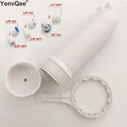 RO Membrane Housing for 3012-400/600 GPD Reverse Osmosis System | All Fittings Included