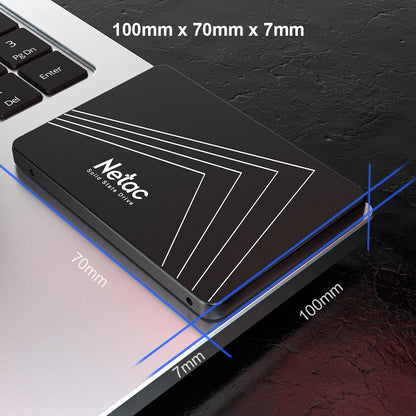 Netac SATA SSD – 128GB to 4TB Internal Solid State Drive for Laptop & Desktop