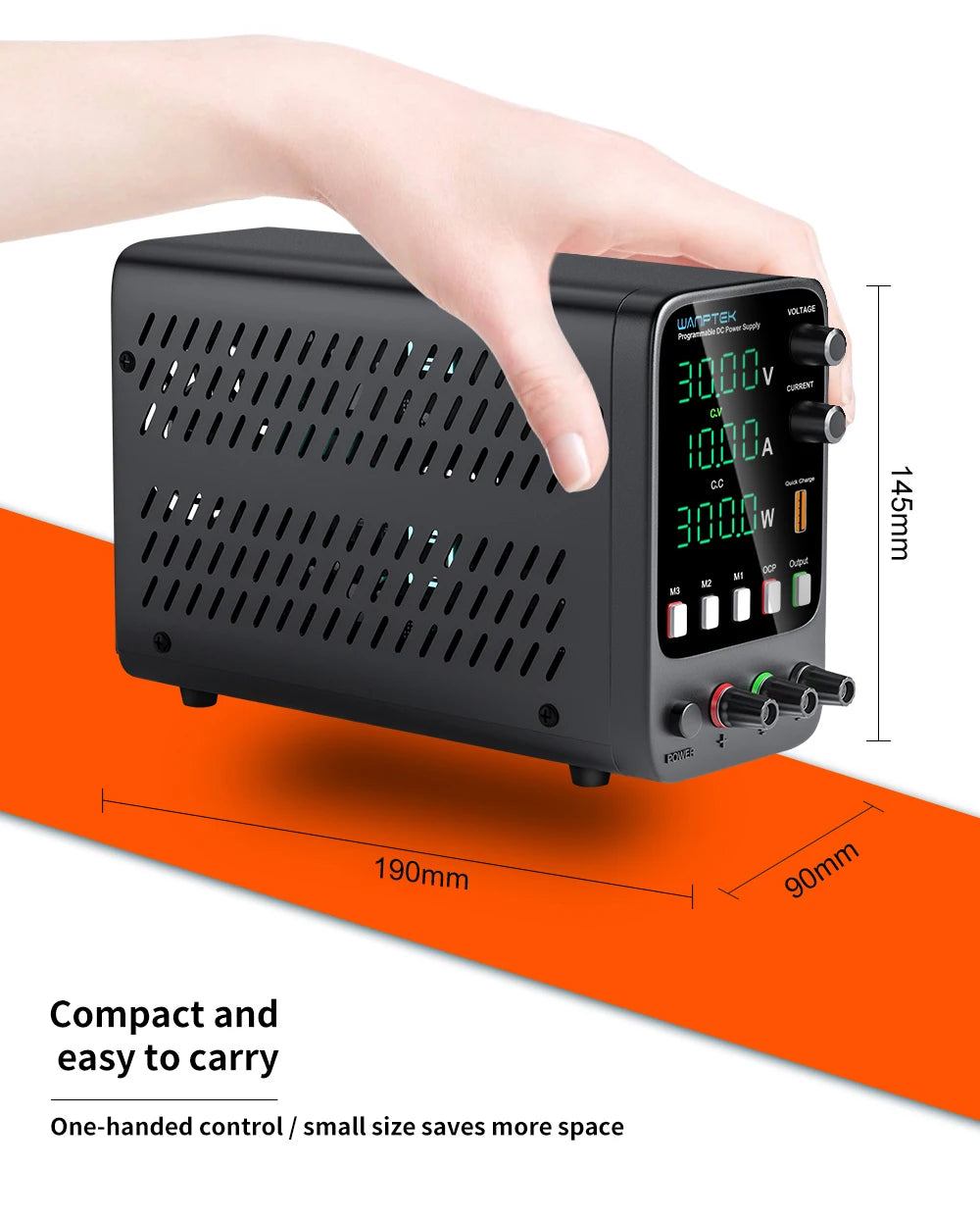 Wanptek Adjustable DC Lab Bench Power Supply