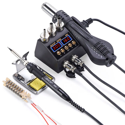 2-in-1 750W Soldering & Rework Station – LCD Digital Display