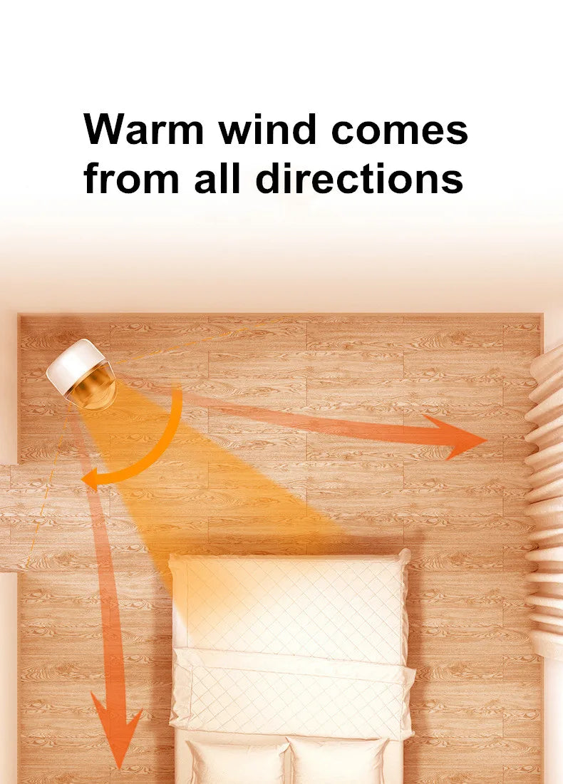 46-Inch Smart Standing Tower Fan – Hot & Cold Wind, Remote Control, Silent Air Circulator