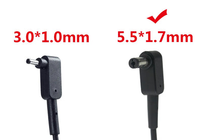 Acer Laptop Charger 45W – 19V 2.37A, 5.5x1.7mm, for Aspire 3 A314/A515, E5-573 Series