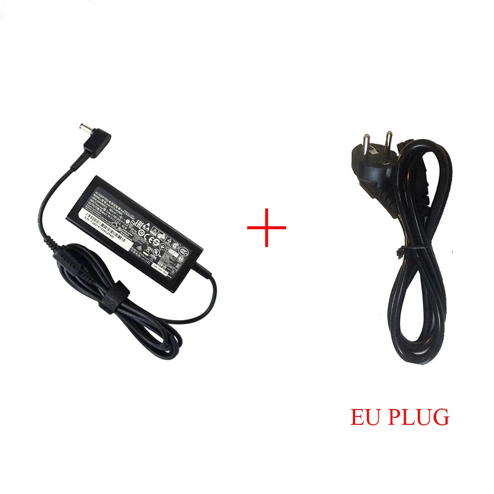 Acer Laptop Charger 45W – 19V 2.37A, 5.5x1.7mm, for Aspire 3 A314/A515, E5-573 Series