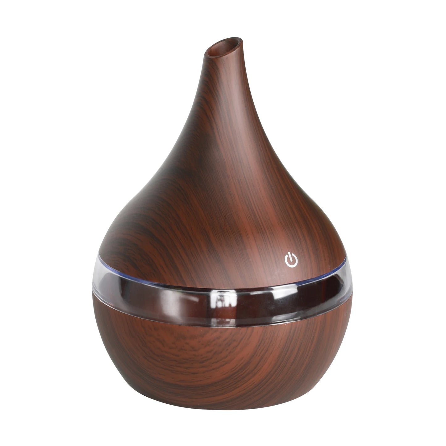THANKSHARE 300ml Ultrasonic Aroma Diffuser & Humidifier | USB | Cool Mist | Wood Design