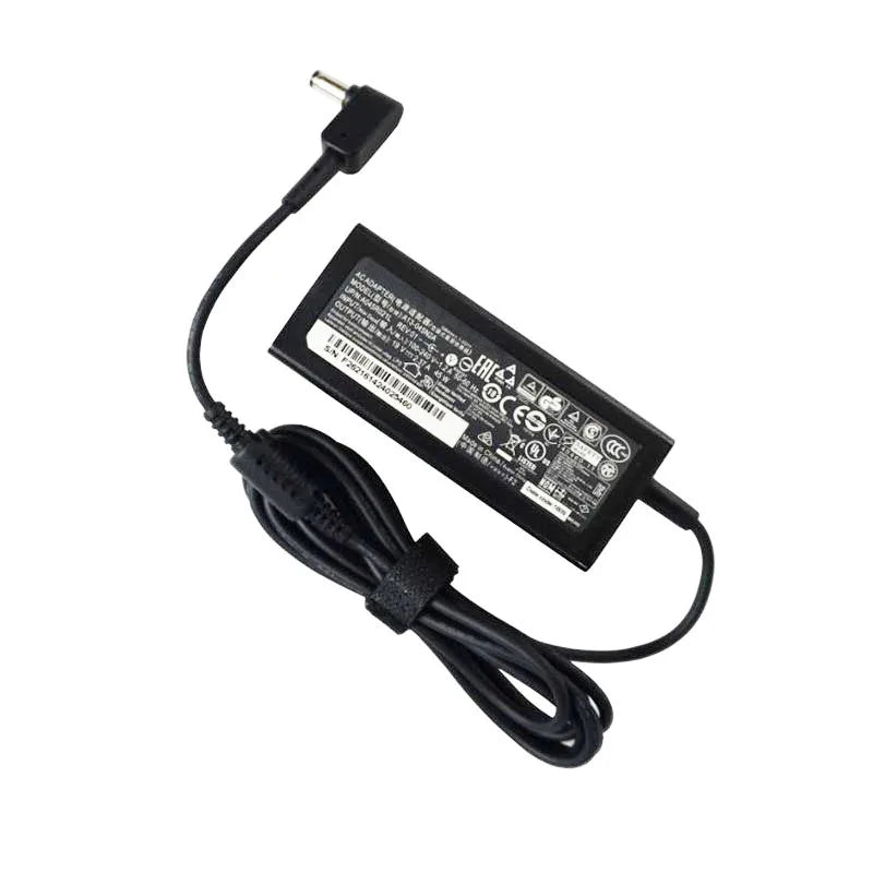Acer Laptop Charger 45W – 19V 2.37A, 5.5x1.7mm, for Aspire 3 A314/A515, E5-573 Series