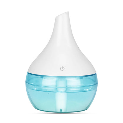 THANKSHARE 300ml Ultrasonic Aroma Diffuser & Humidifier | USB | Cool Mist | Wood Design