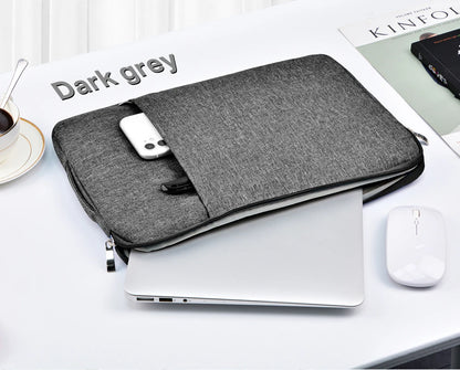 Waterproof Canvas Laptop Sleeve – 11"-15.6", MacBook/Xiaomi/HP, 8 Colors