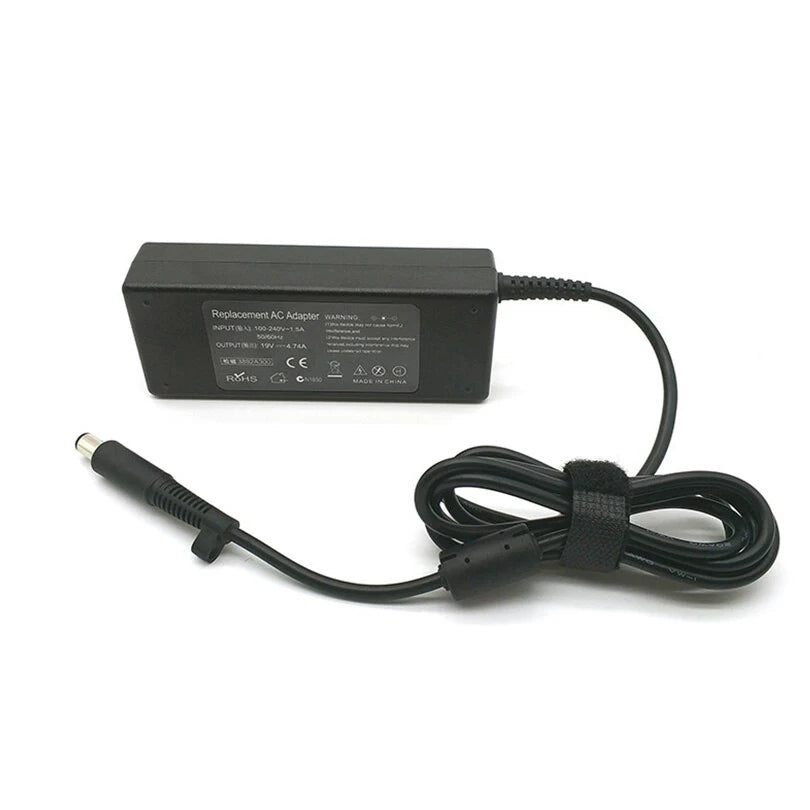 19V 4.74A 90W Laptop Charger for HP ProBook & Pavilion — 7.4x5.0mm Adapter