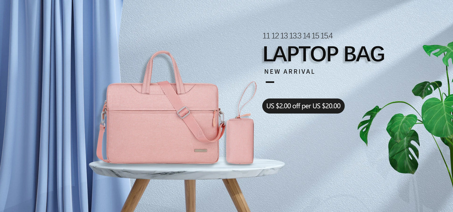 EGYAL Laptop Sleeve Bag – MacBook Air 13/15, Pro 14/16, M1–M5, Patent Leather, 8 Colors
