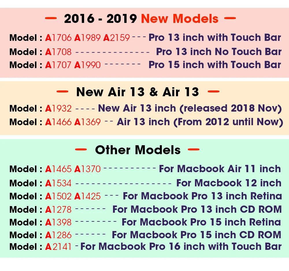 PU Leather Laptop Sleeve Case – 11" to 16.2" | MacBook Air Pro, Notebook Bag | Multiple Colors