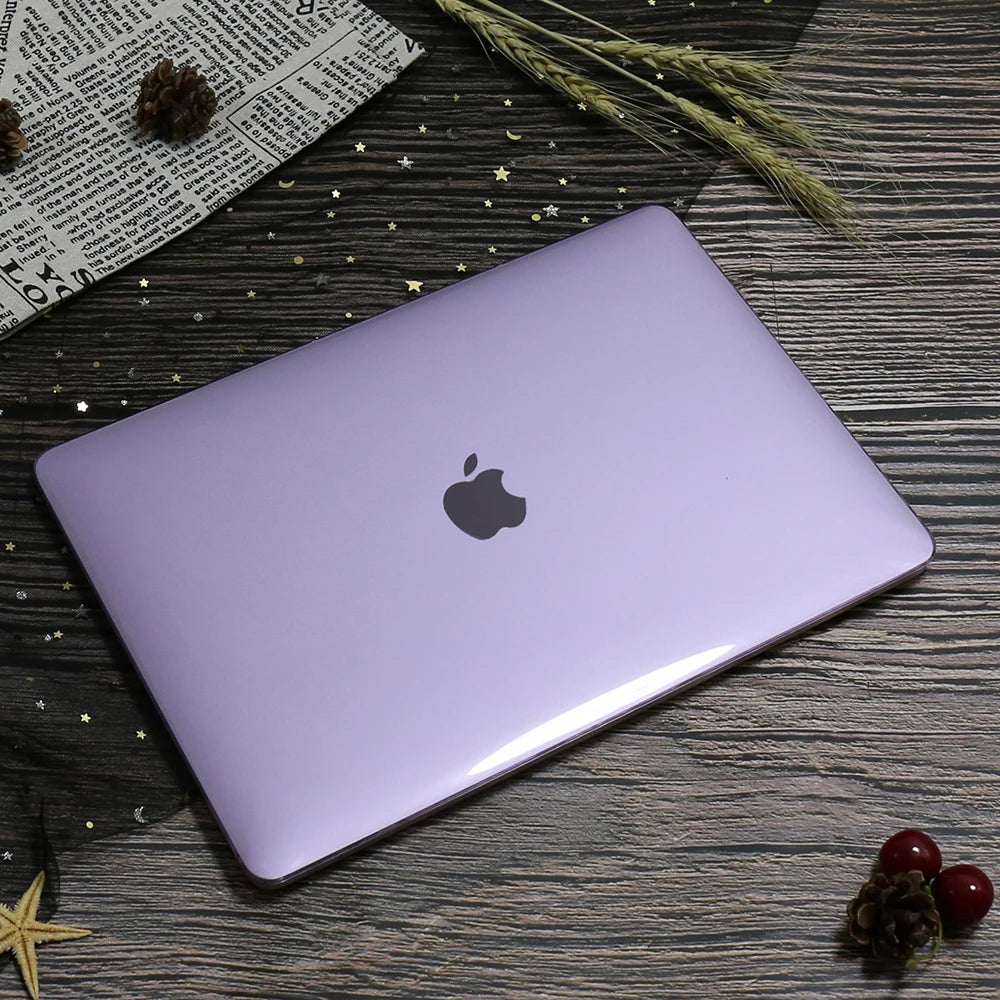 MacBook Pro 14" & 16" Crystal Hard Case – M5 M4 M3 M2 M1 Matte & Transparent Cover