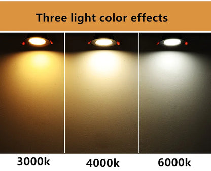 Led Spotlight Ceiling Lamp Recessed LED COB Downlight Dimmable 220V 110V Single double square Led Spot Light