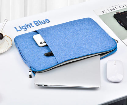 Waterproof Canvas Laptop Sleeve – 11"-15.6", MacBook/Xiaomi/HP, 8 Colors