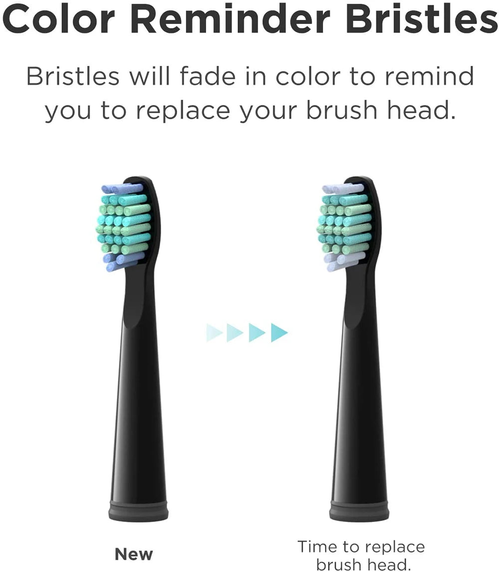 Fairywill FW-D7 Electric Sonic Toothbrush | USB Rechargeable, Waterproof, 8 Replacement Heads