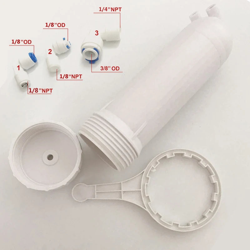 3012 RO Membrane Housing | 400 GPD / 600 GPD | Reverse Osmosis | All Fittings Included