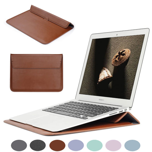 EGYAL Laptop Sleeve Bag – MacBook Air 13/15, Pro 14/16, M1–M5, Patent Leather, 8 Colors