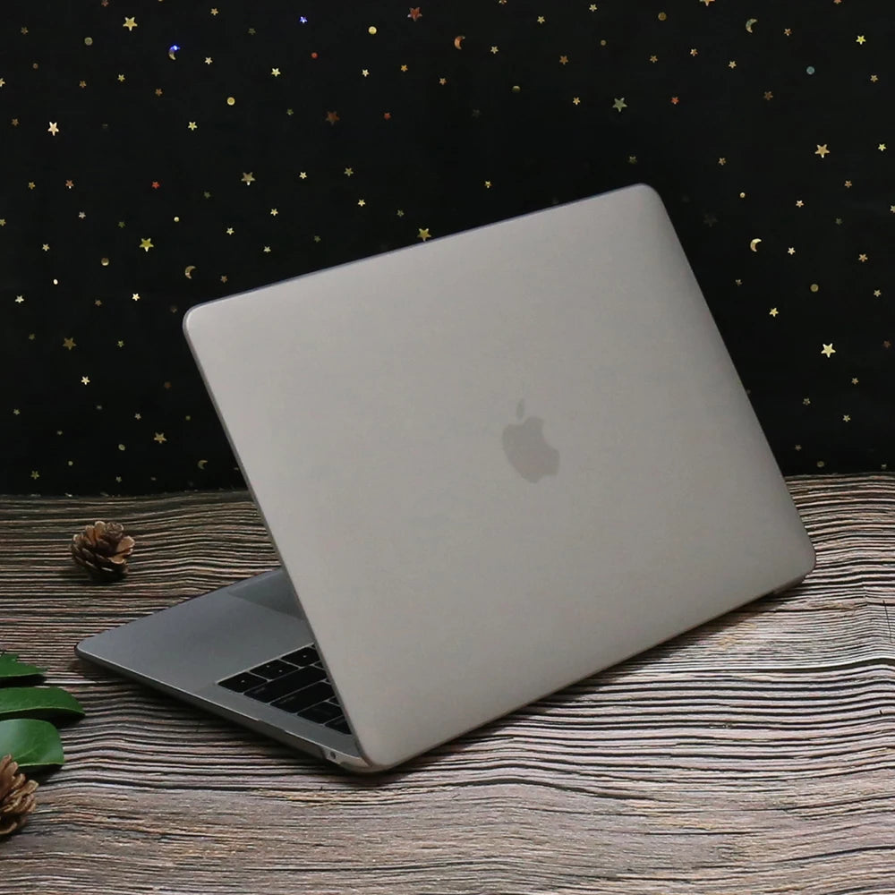 MacBook Pro 14" & 16" Crystal Hard Case – M5 M4 M3 M2 M1 Matte & Transparent Cover