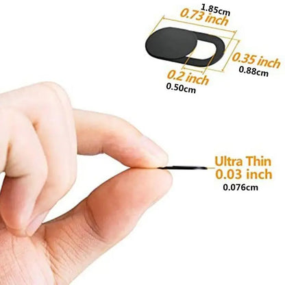 3pcs Webcam Camera Cover Slide — Ultra-Thin Privacy Shutter for PC & Smartphone