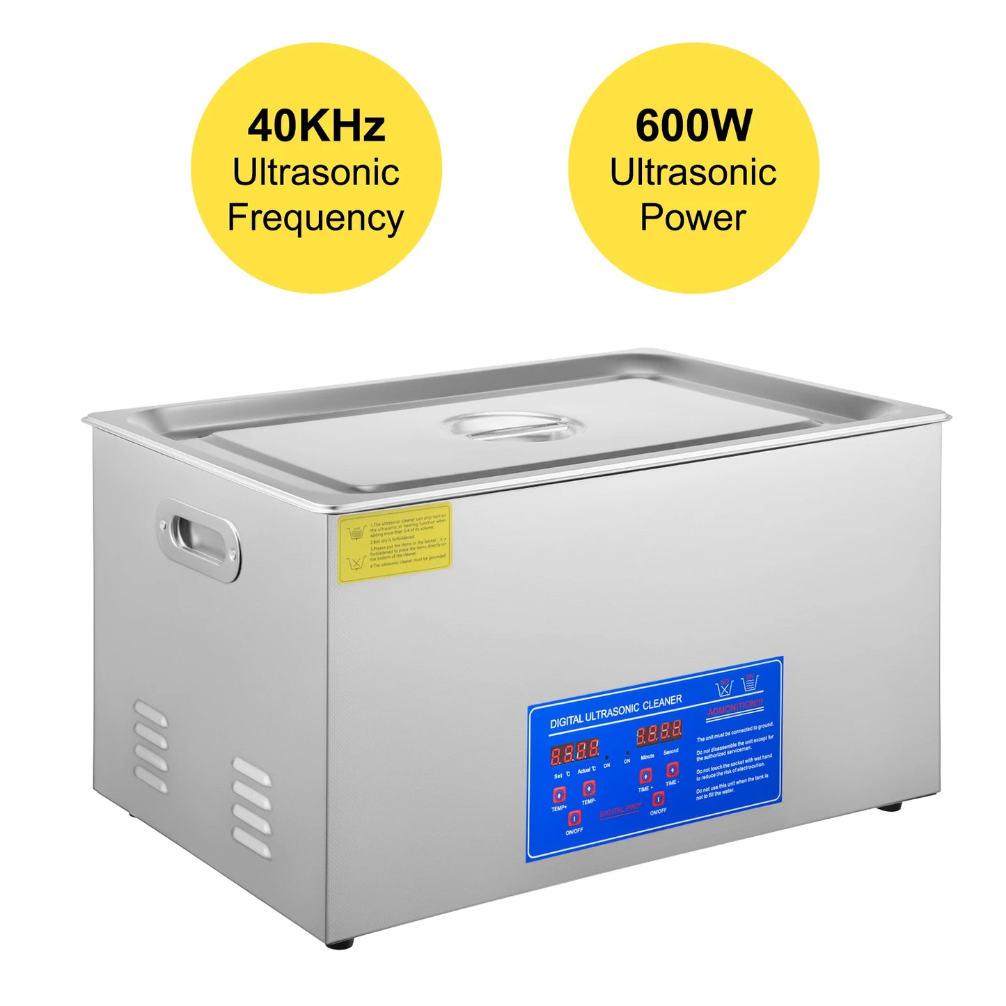 Ultrasonic Cleaner 1.3L–30L 40kHz 220V EU Plug – Portable Ultrasound Bath Washer