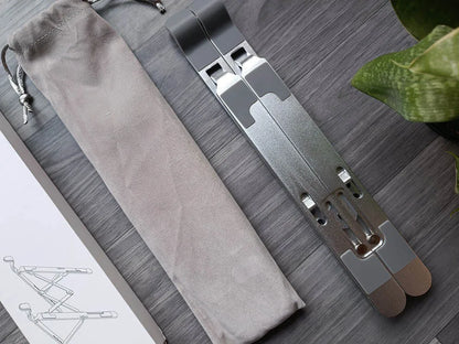 Orico Foldable Aluminum Laptop Stand – 7 Angles, MacBook & Tablets