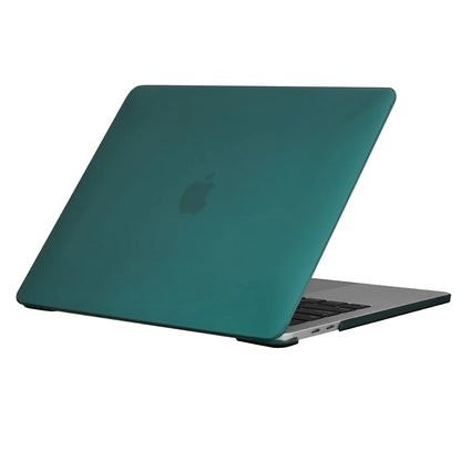 MacBook Hard Shell Case – Matte & Crystal, for Pro 14/16 M1–M5, Air 13/15 M1–M3, Pro 13