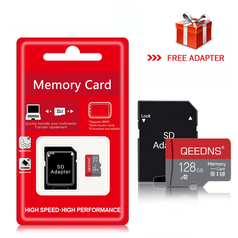 Memory Card Mini TF Cars 128GB 256G Smart sd card Class10 Flash sd memory card 32gb 64gb Cartao De Memoria for smartphone/tablet