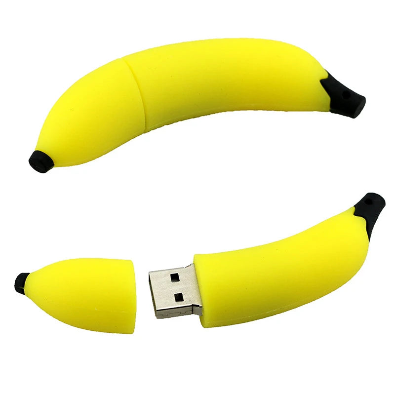 Creative food and fruit-shaped USB flash drive by R.E.D. Shopping, featuring colorful, fun novelty design for computer storage.