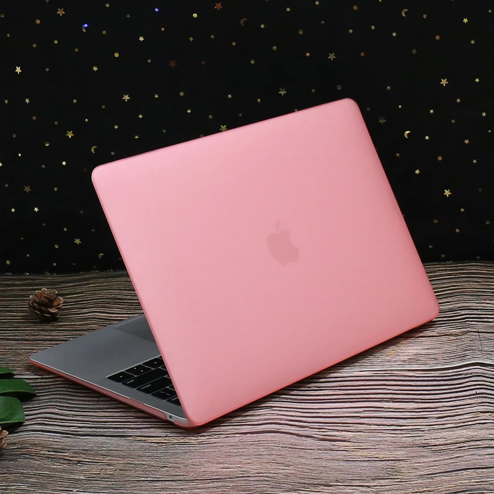 MacBook Pro 14" & 16" Crystal Hard Case – M5 M4 M3 M2 M1 Matte & Transparent Cover