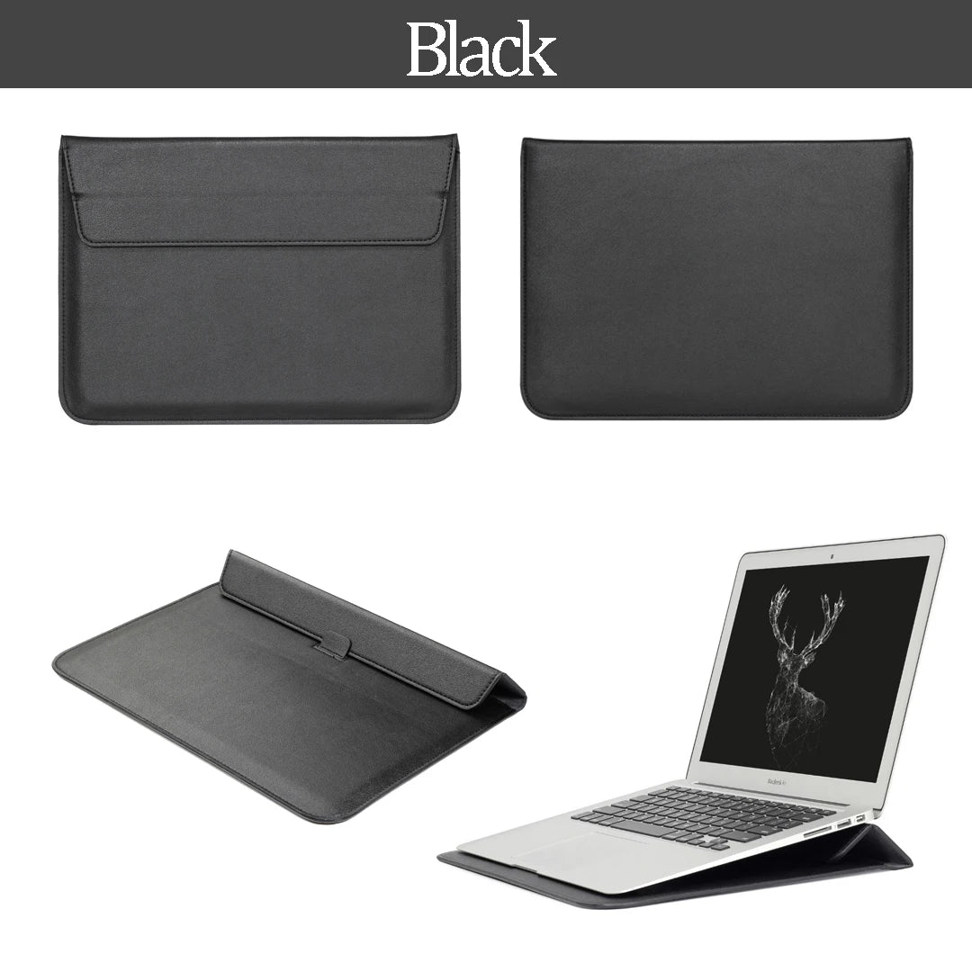 EGYAL Laptop Sleeve Bag – MacBook Air 13/15, Pro 14/16, M1–M5, Patent Leather, 8 Colors